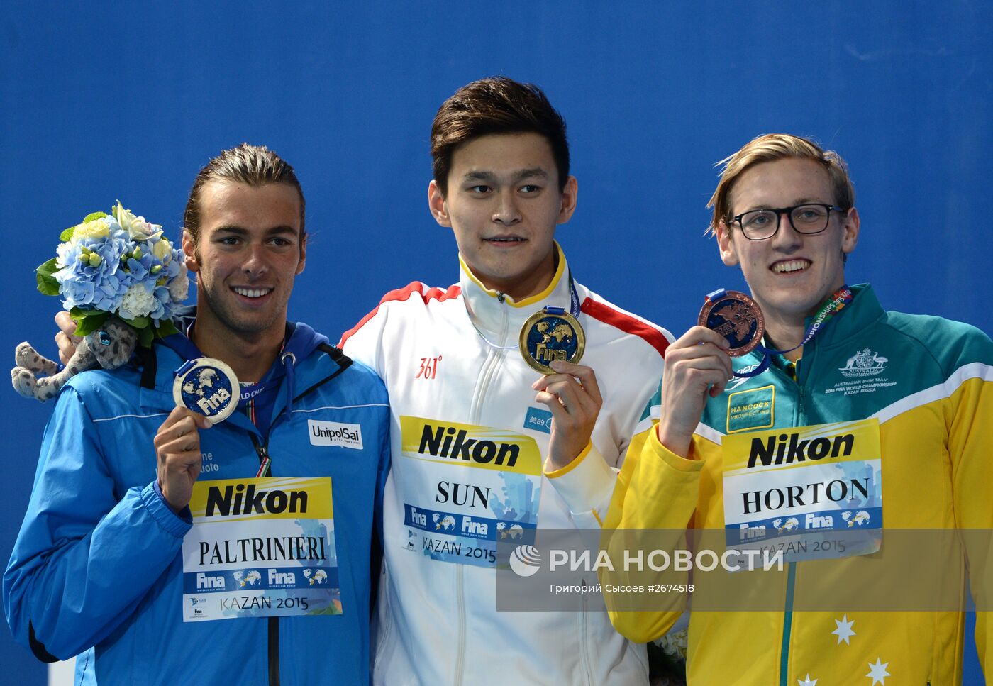 Чемпионат мира FINA 2015. Плавание. Четвертый день. Вечерняя сессия