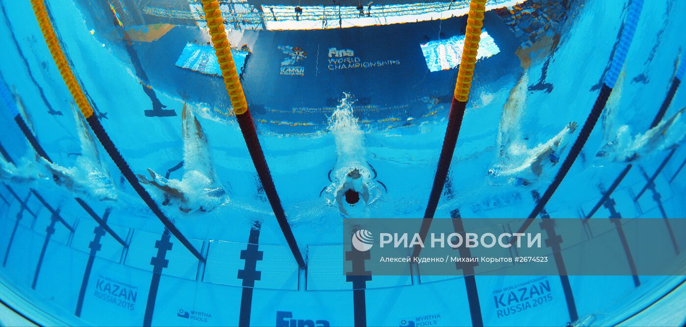 Чемпионат мира FINA 2015. Плавание. Четвертый день. Вечерняя сессия