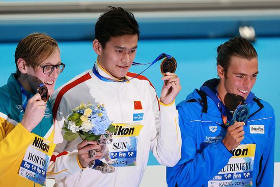 Чемпионат мира FINA 2015. Плавание. Четвертый день. Вечерняя сессия