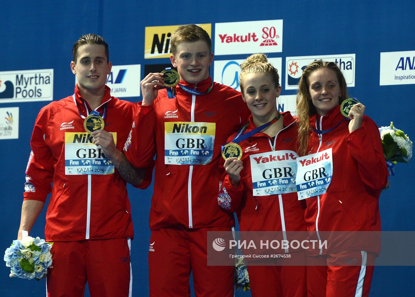 Чемпионат мира FINA 2015. Плавание. Четвертый день. Вечерняя сессия