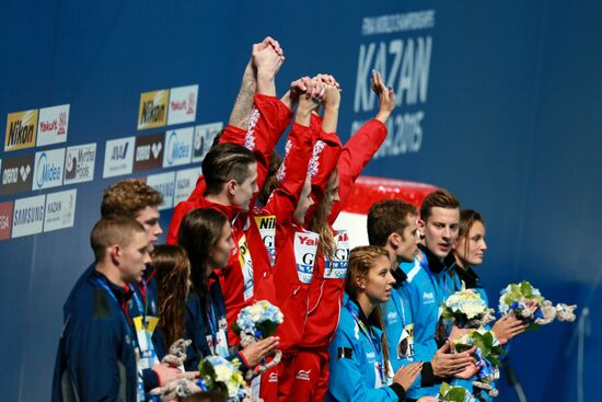 Чемпионат мира FINA 2015. Плавание. Четвертый день. Вечерняя сессия