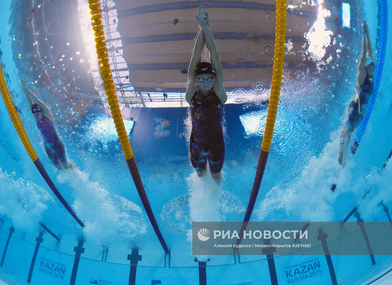 Чемпионат мира FINA 2015. Плавание. Четвертый день. Вечерняя сессия