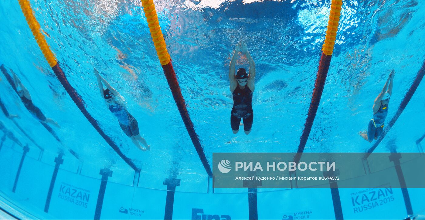 Чемпионат мира FINA 2015. Плавание. Четвертый день. Вечерняя сессия