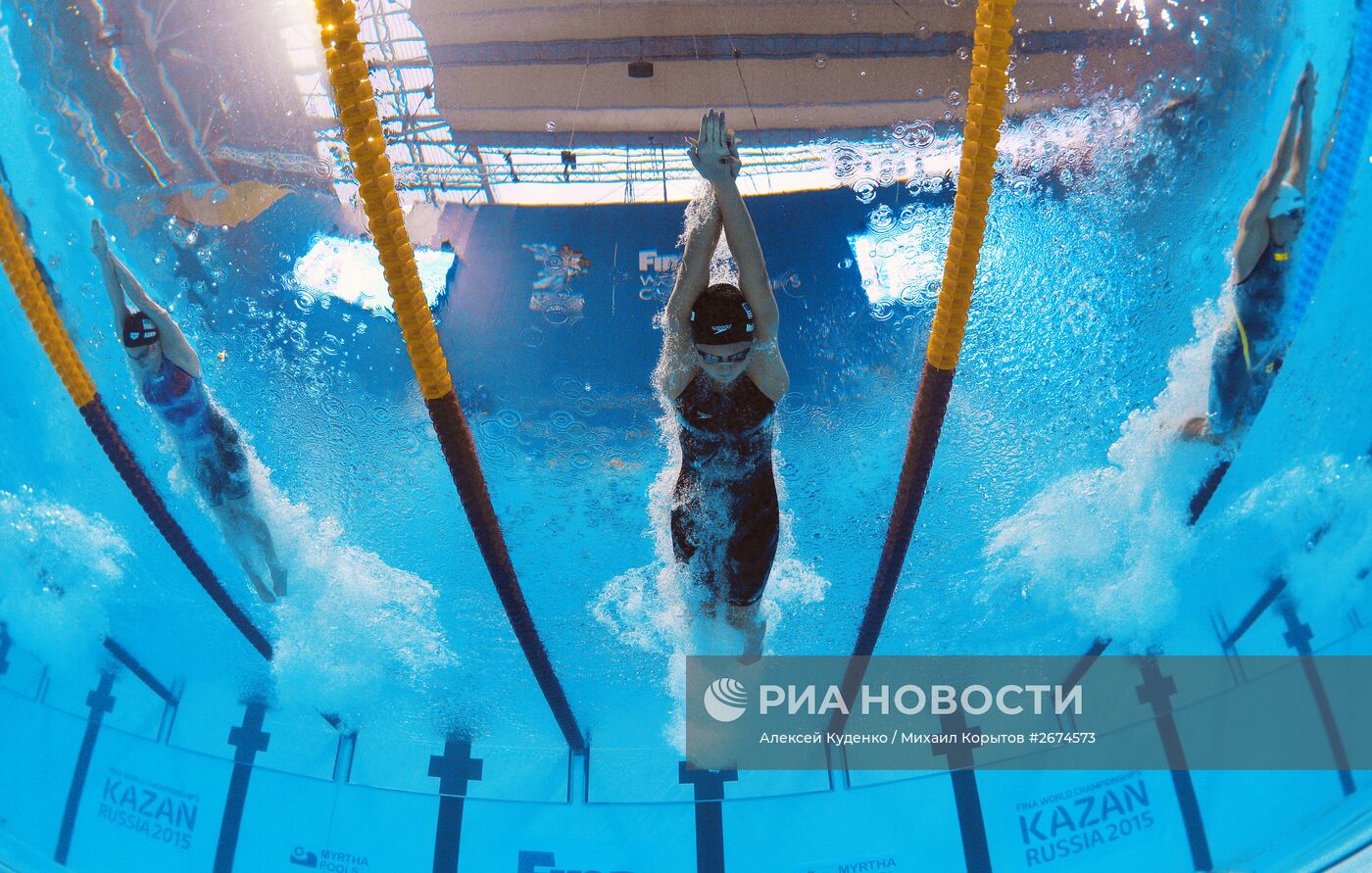 Чемпионат мира FINA 2015. Плавание. Четвертый день. Вечерняя сессия