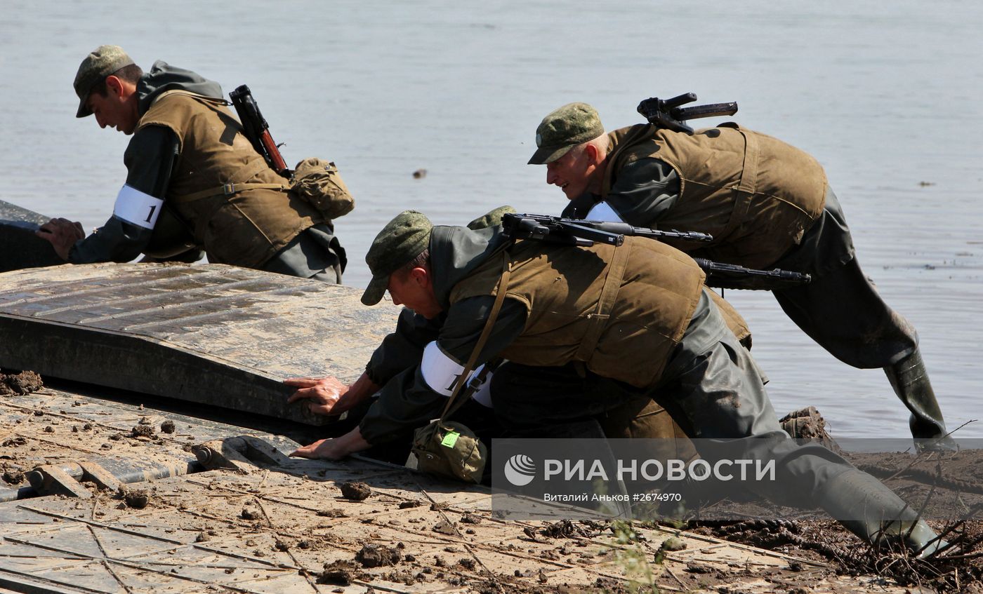 Учения подразделений 5-й общевойсковой армии ВВО