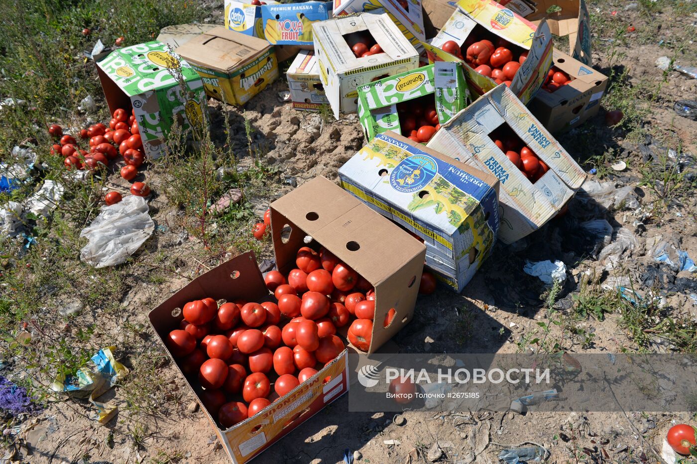 Уничтожение санкционной продукции