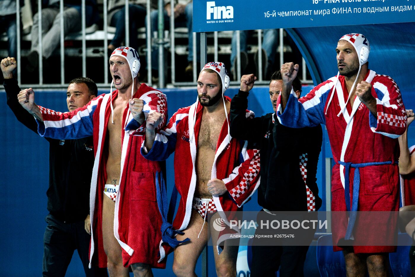 Чемпионат мира FINA 2015. Водное поло. Мужчины. Матч Хорватия - Греция