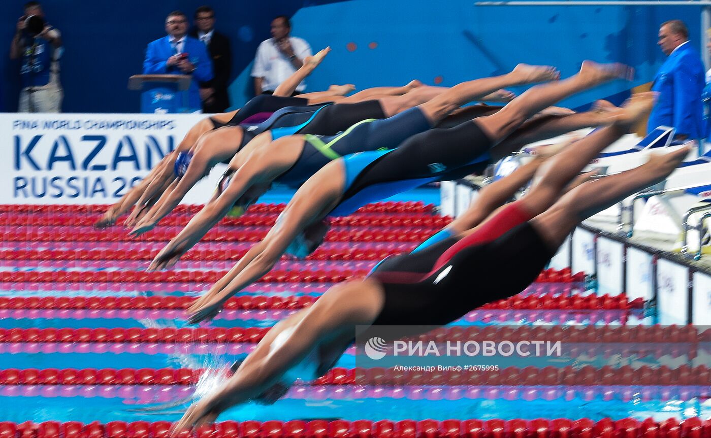 Чемпионат мира FINA 2015. Плавание. Шестой день. Вечерняя сессия