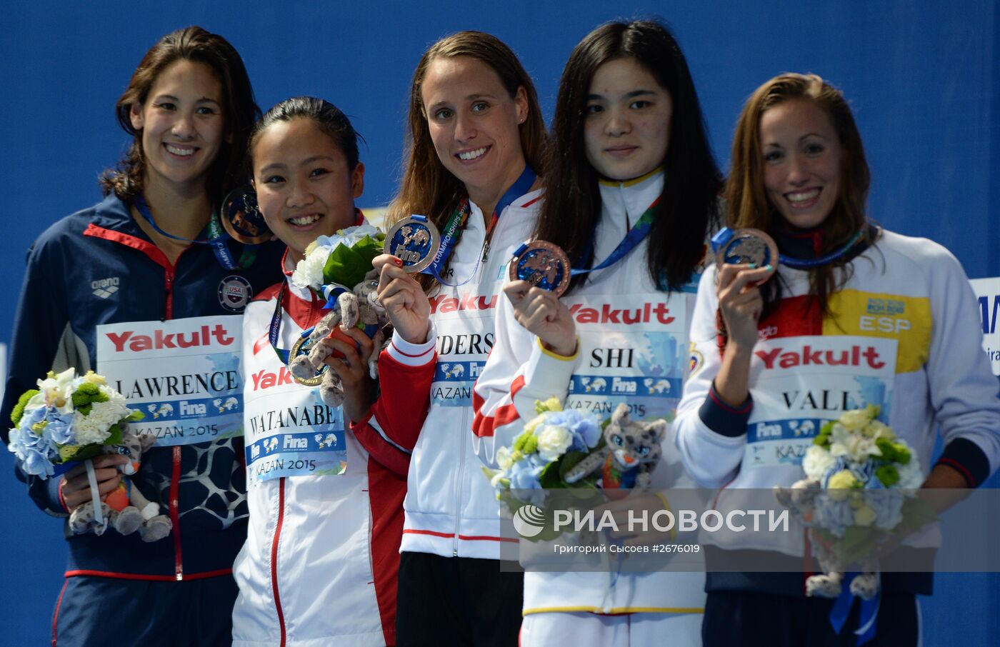 Чемпионат мира FINA 2015. Плавание. Шестой день. Вечерняя сессия