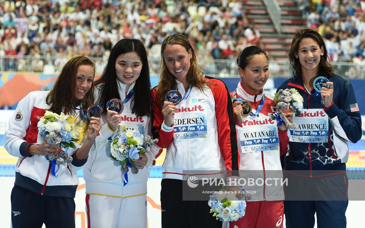 Чемпионат мира FINA 2015. Плавание. Шестой день. Вечерняя сессия
