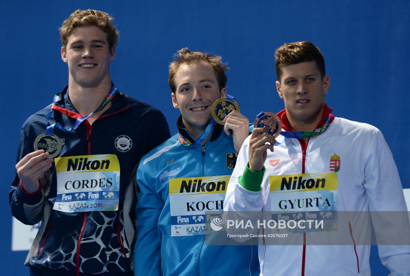 Чемпионат мира FINA 2015. Плавание. Шестой день. Вечерняя сессия