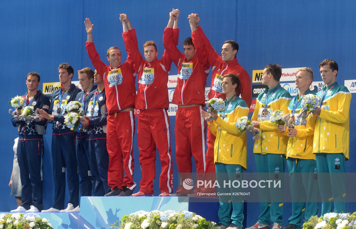 Чемпионат мира FINA 2015. Плавание. Шестой день. Вечерняя сессия