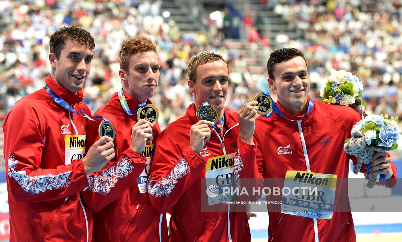 Чемпионат мира FINA 2015. Плавание. Шестой день. Вечерняя сессия