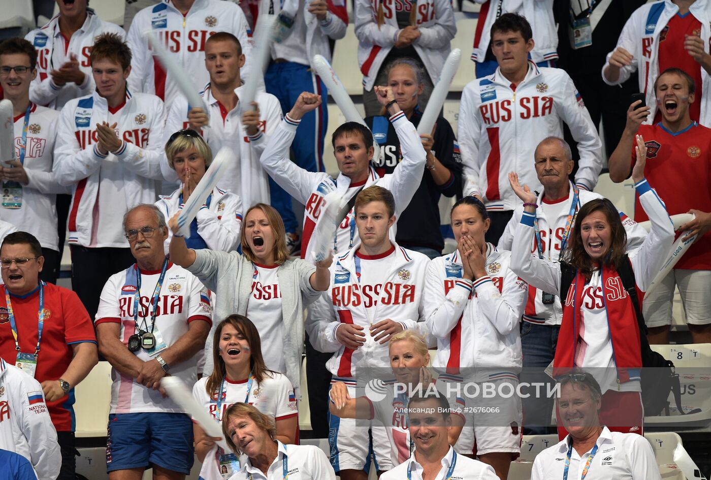 Чемпионат мира FINA 2015. Плавание. Шестой день. Вечерняя сессия