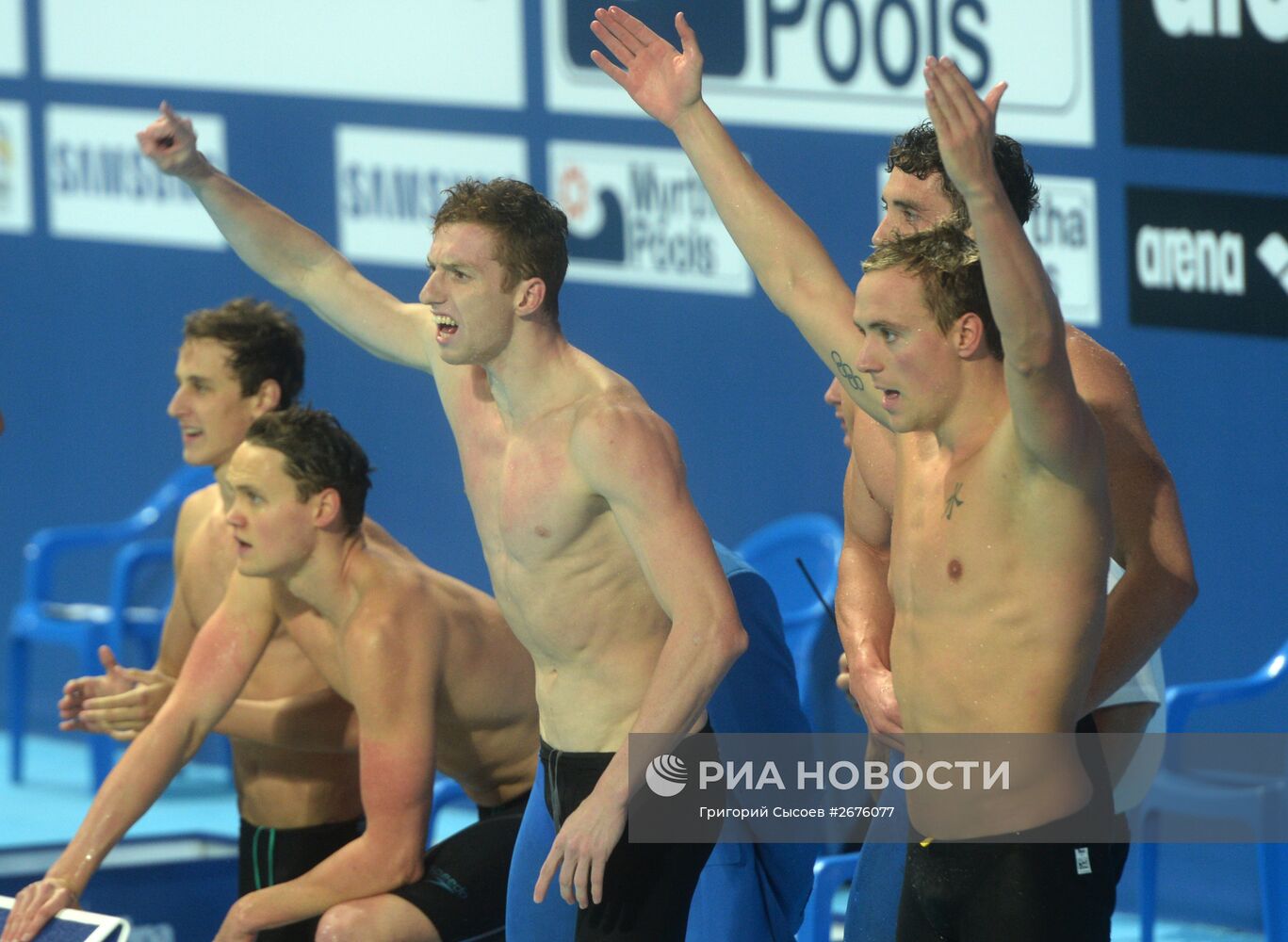 Чемпионат мира FINA 2015. Плавание. Шестой день. Вечерняя сессия