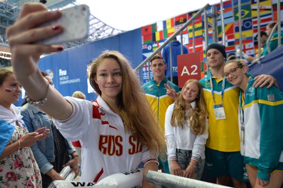 Чемпионат мира FINA 2015. Плавание. Шестой день. Вечерняя сессия