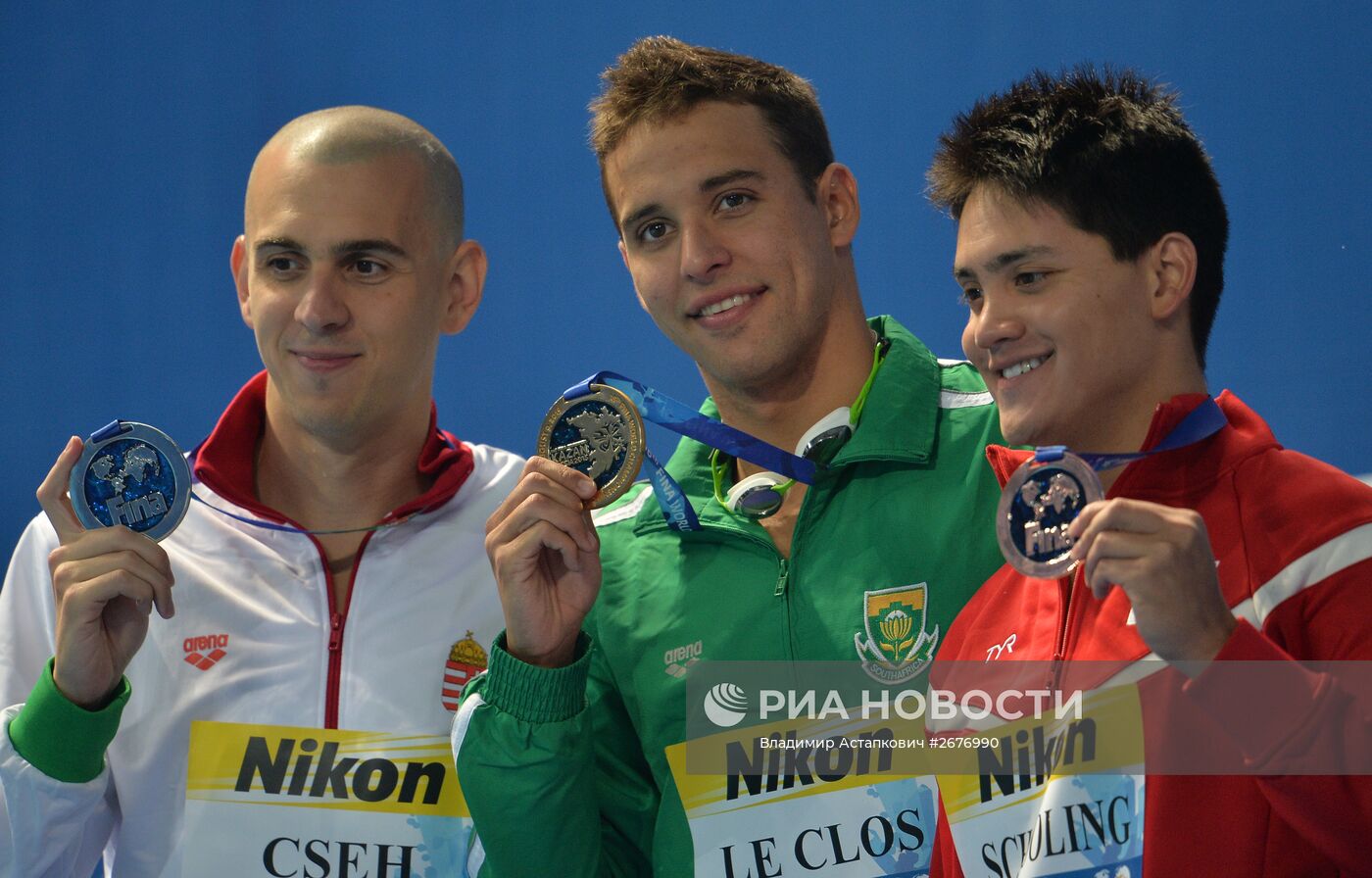 Чемпионат мира FINA 2015. Плавание. Седьмой день. Вечерняя сессия