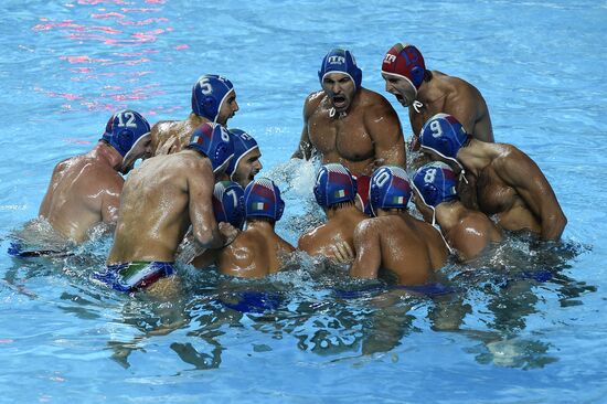 Чемпионат мира FINA 2015. Водное поло. Мужчины. Матч Греция - Италия