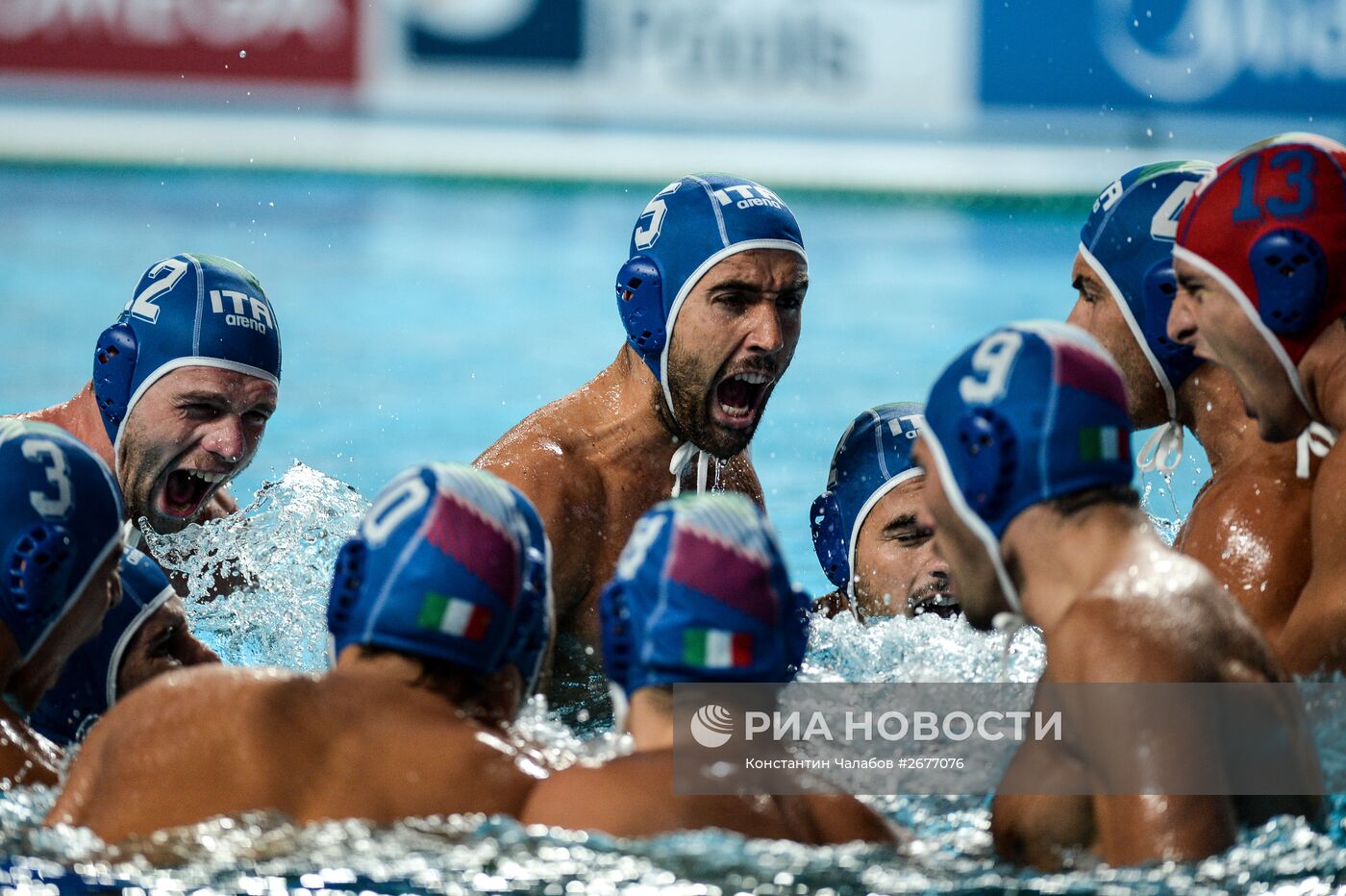 Чемпионат мира FINA 2015. Водное поло. Мужчины. Матч Греция - Италия