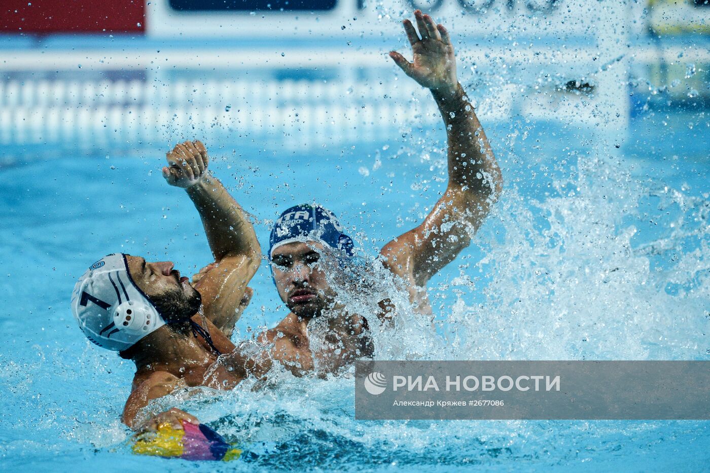 Чемпионат мира FINA 2015. Водное поло. Мужчины. Матч Греция - Италия