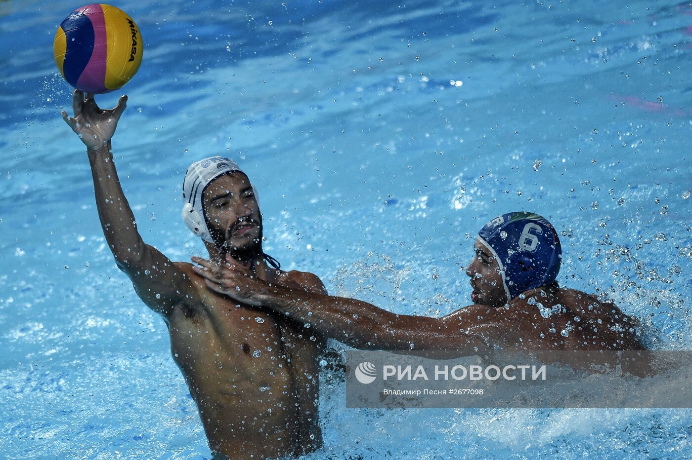 Чемпионат мира FINA 2015. Водное поло. Мужчины. Матч Греция - Италия