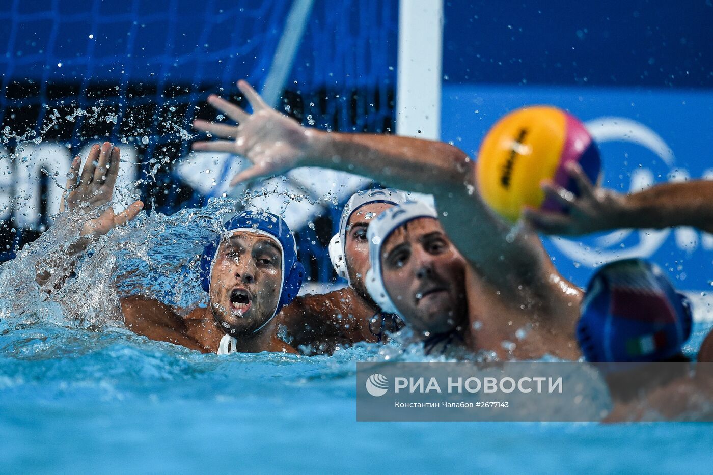 Чемпионат мира FINA 2015. Водное поло. Мужчины. Матч Греция - Италия