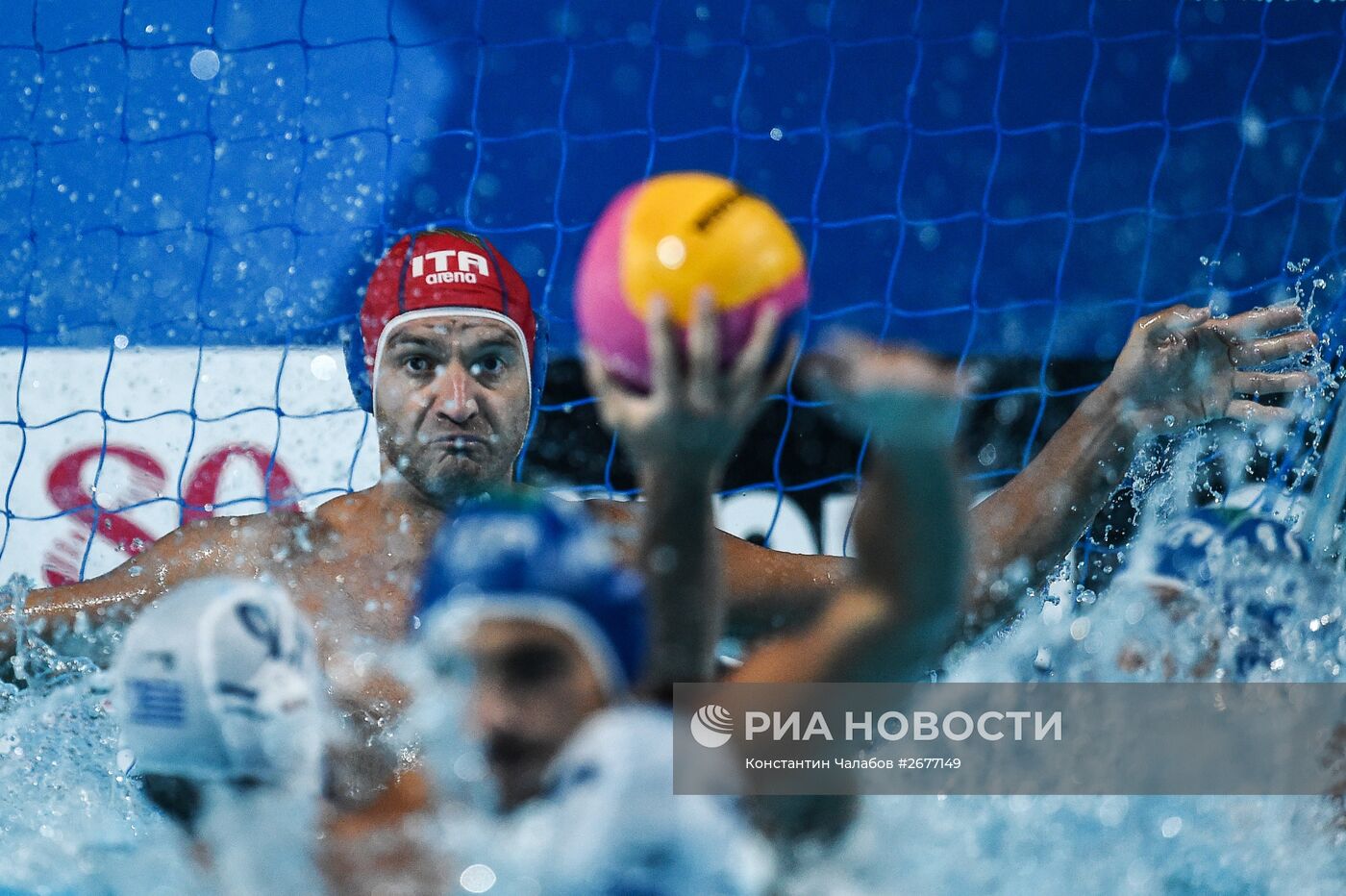 Чемпионат мира FINA 2015. Водное поло. Мужчины. Матч Греция - Италия