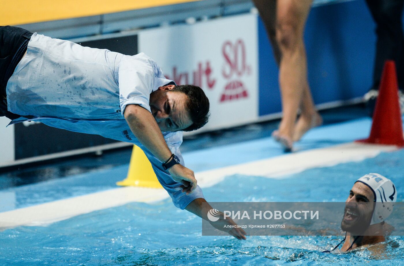 Чемпионат мира FINA 2015. Водное поло. Мужчины. Матч Греция - Италия