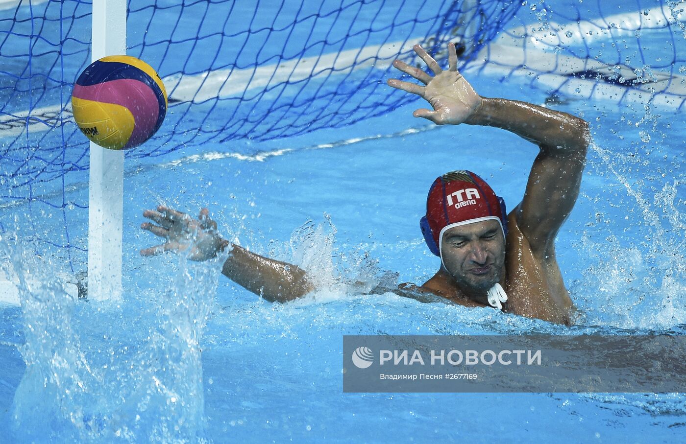 Чемпионат мира FINA 2015. Водное поло. Мужчины. Матч Греция - Италия