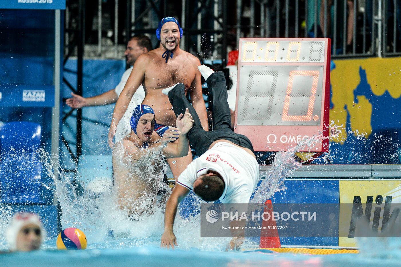 Чемпионат мира FINA 2015. Водное поло. Мужчины. Матч Хорватия - Сербия