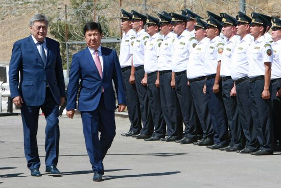 Открытие границы между Киргизией и Казахстаном