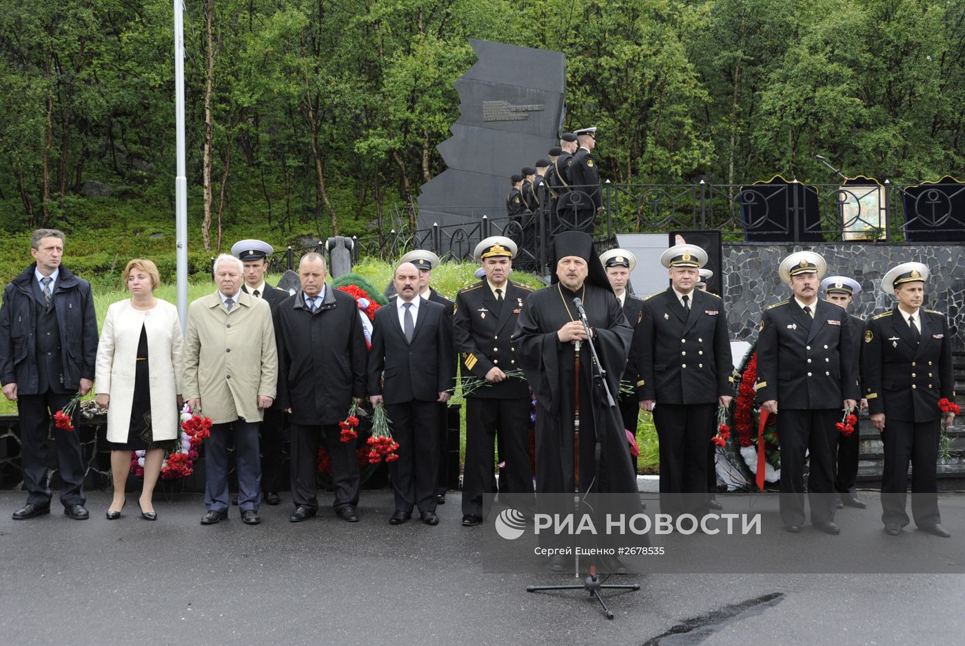 Годовщина гибели атомной подводной лодки "Курск"