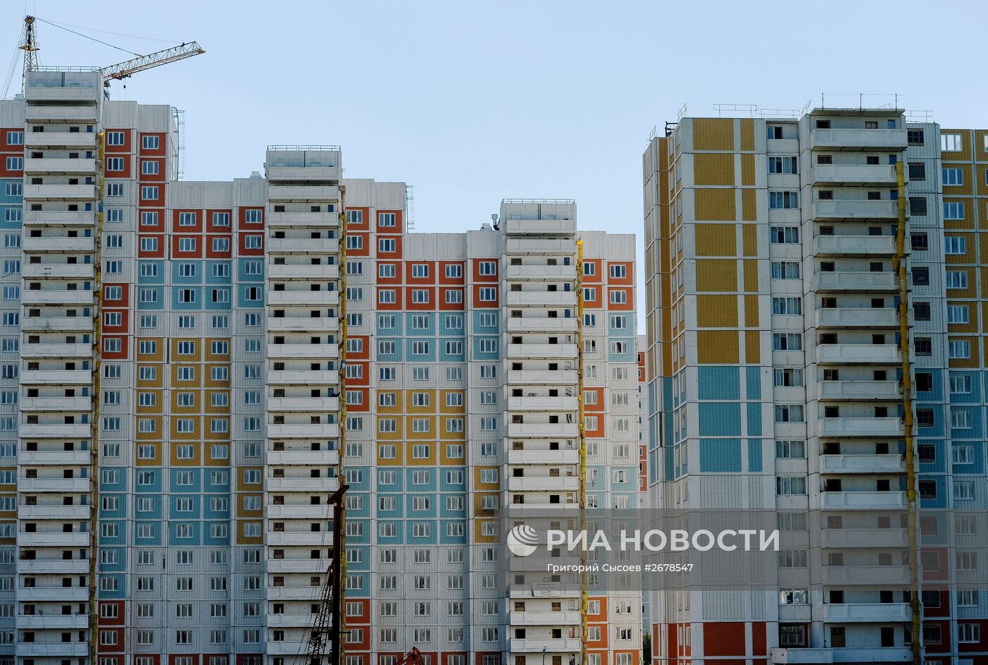 Строительство жилого комплекса "Ярославский" в Мытищах