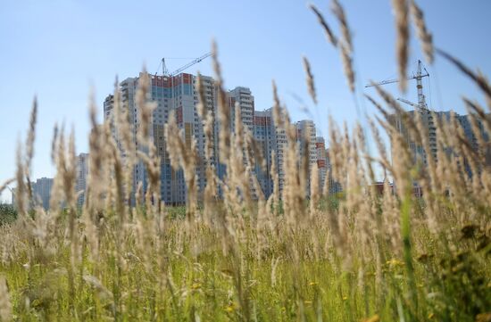 Строительство жилого комплекса "Ярославский" в Мытищах