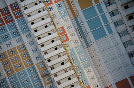 Строительство жилого комплекса "Ярославский" в Мытищах