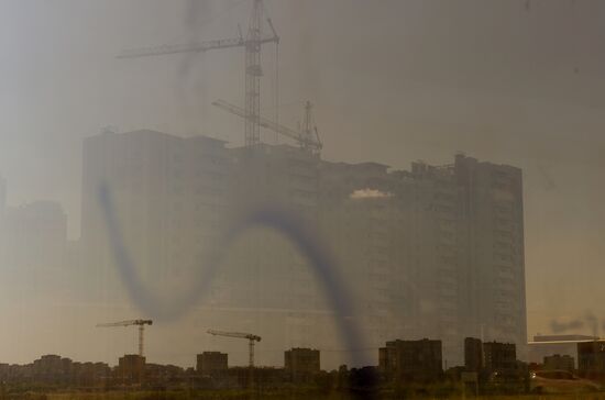 Строительство жилого комплекса "Ярославский" в Мытищах