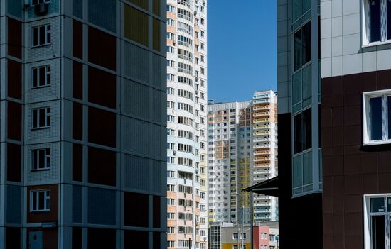 Строительство жилого комплекса "Ярославский" в Мытищах