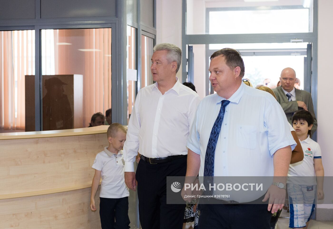 Мэр Москвы Сергей Собянин осмотрел здание школы №2031