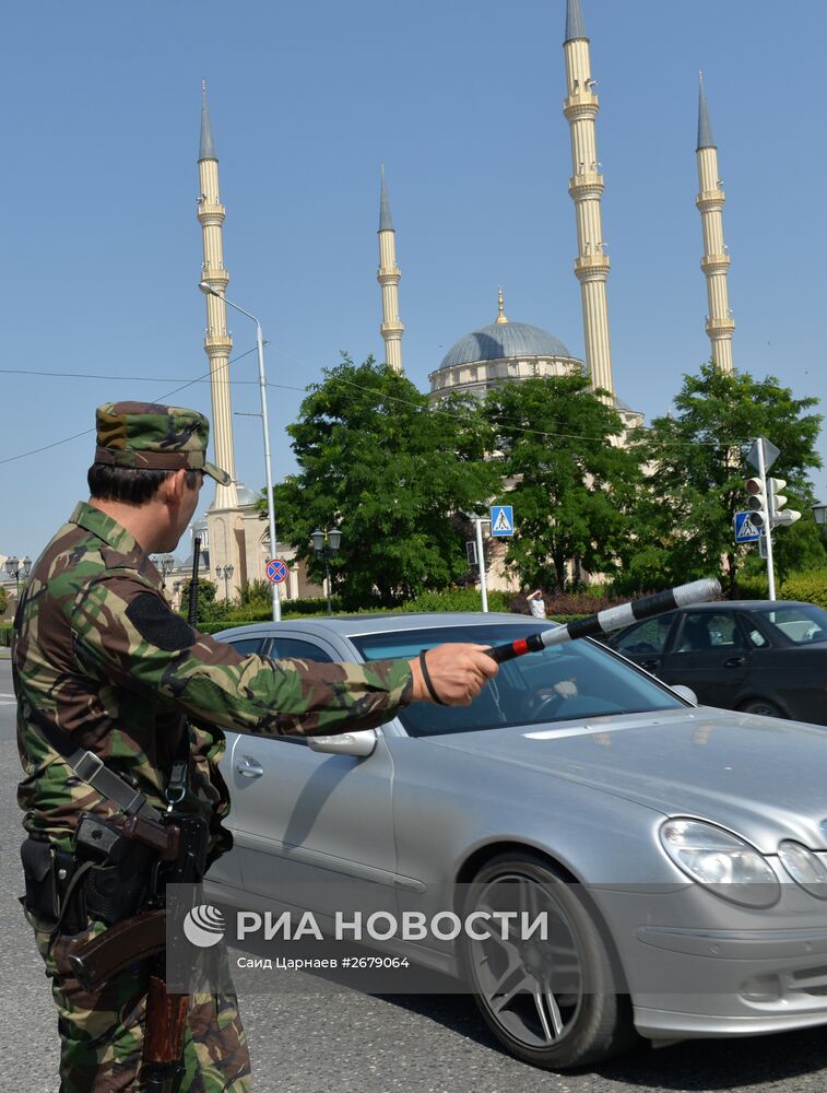Рейды МВД Чеченской Республики по обеспечению безопасности дорожного движения