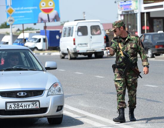 Рейды МВД Чеченской Республики по обеспечению безопасности дорожного движения