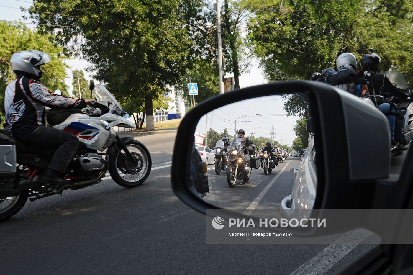 Мотомарш "Дороги Победы" в Ростове-на-Дону