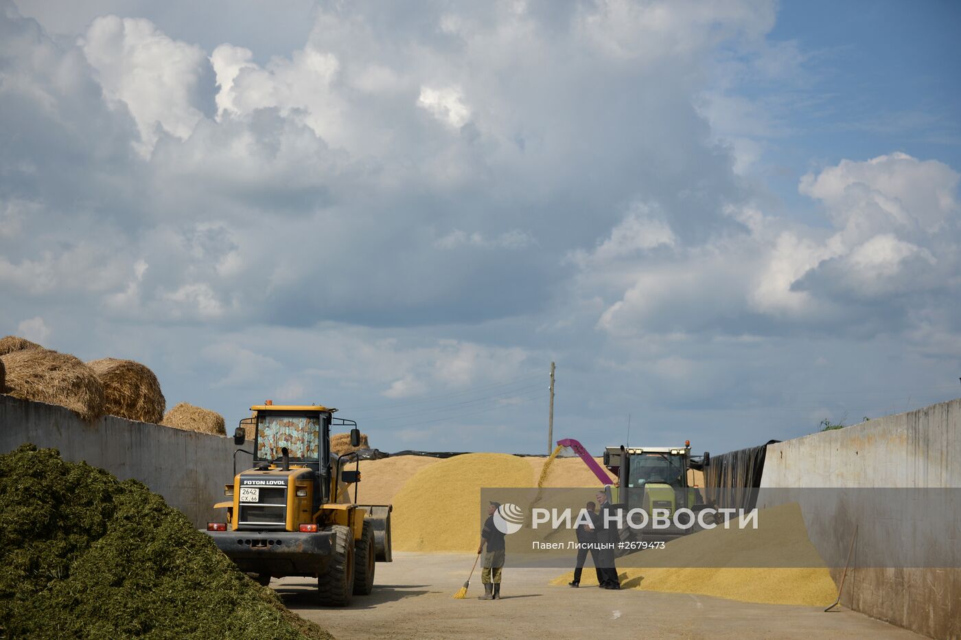 Сбор урожая в Свердловской области