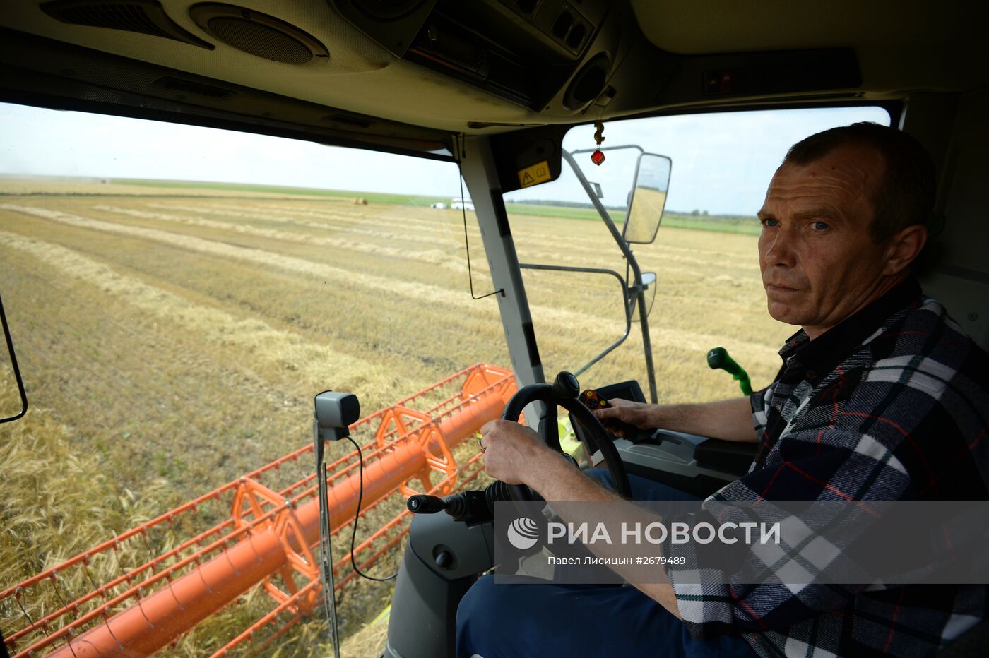 Сбор урожая в Свердловской области