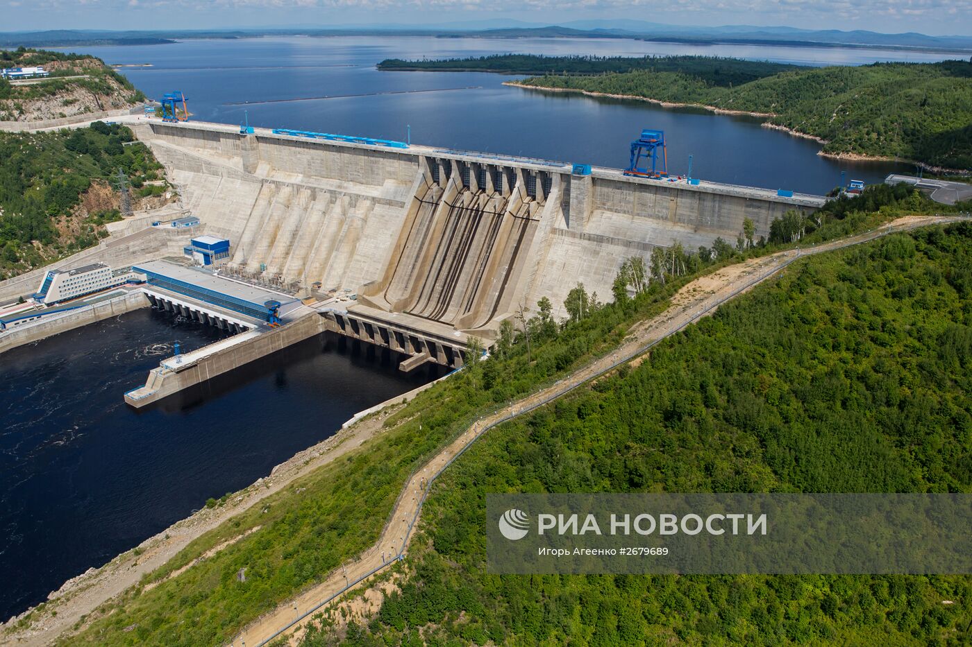 Бурейская и Нижне-Бурейская ГЭС в Амурской области