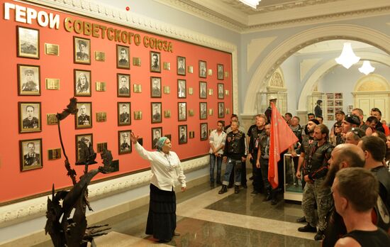 Мотомарш "Дороги победы" в Грозном