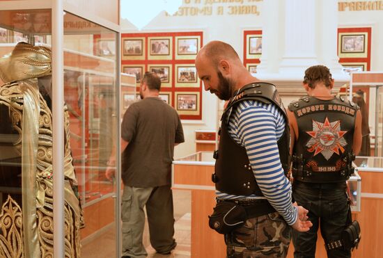 Мотомарш "Дороги победы" в Грозном
