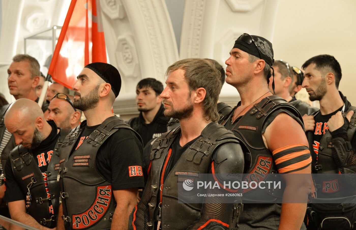 Мотомарш "Дороги победы" в Грозном
