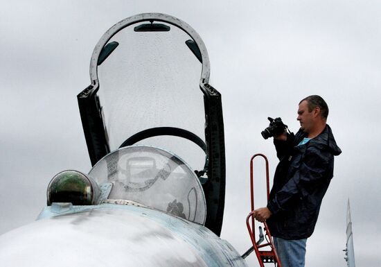 День открытых дверей на военном аэродроме "Центральная Угловая" в Приморском крае