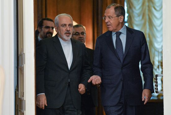 Переговоры глав МИД России и Ирана С.Лаврова и М.Зарифа