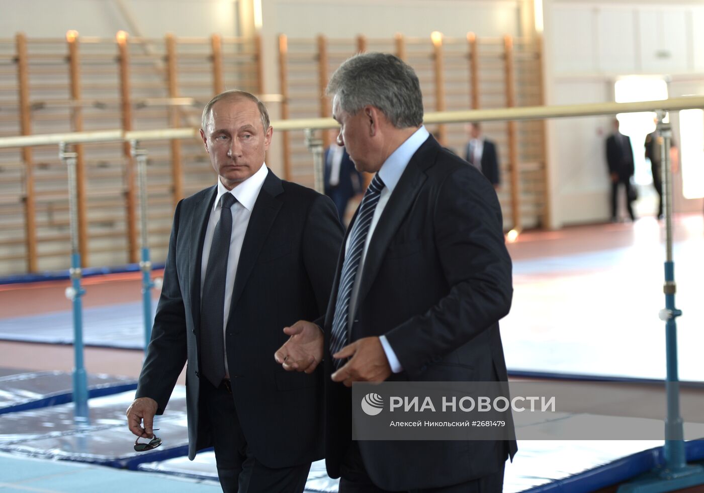 Рабочая поездка президента РФ В.Путина и премьер-министра Д.Медведева в Крымский федеральный округ